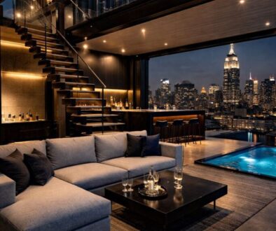 The Penthouse Container _ Vertical Luxury Container Home